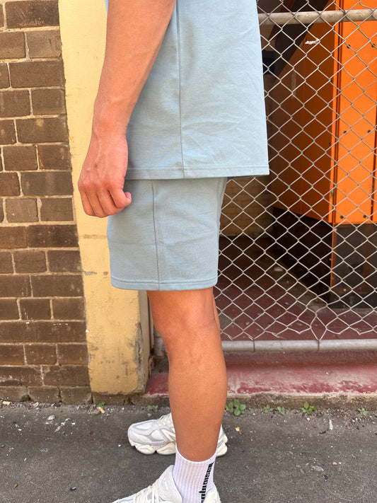 BLANK SHORT | POWDER BLUE