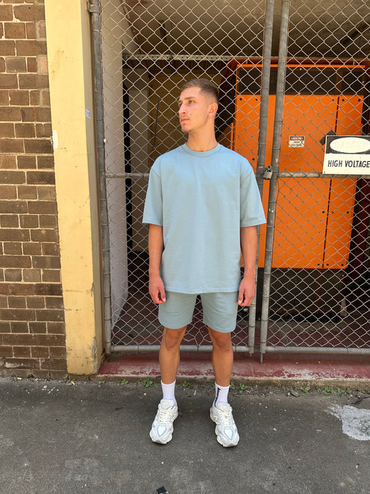 BLANK SHORT | POWDER BLUE