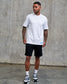 basic muse body mens white t shirt